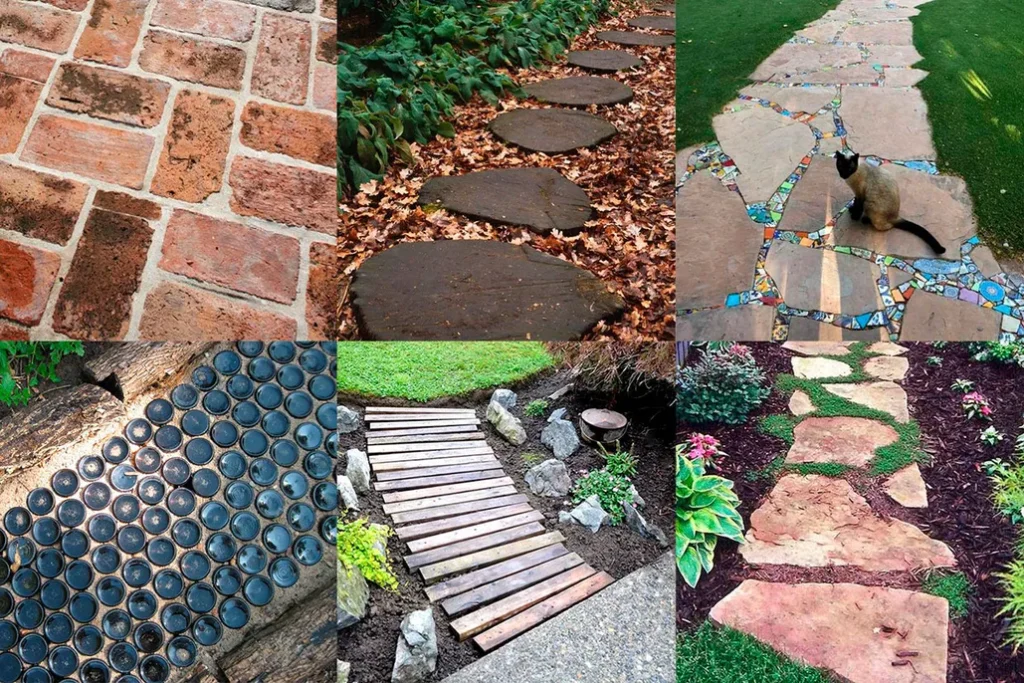 Diy Garden Pathways Ideas